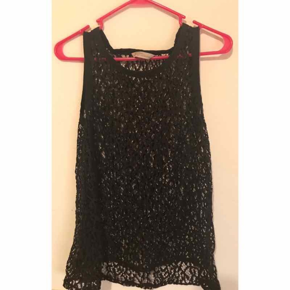 Lace tank top